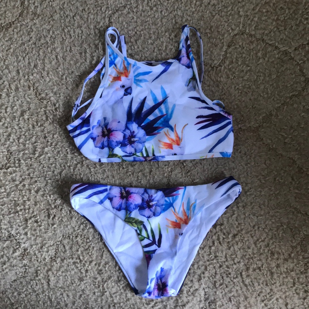 High Neck Bathing Suit